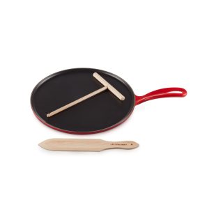 Round crepe maker 27cm Cherry
