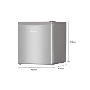 HISENSE 3 CF Refrigerator 1 Door 60 L Silver