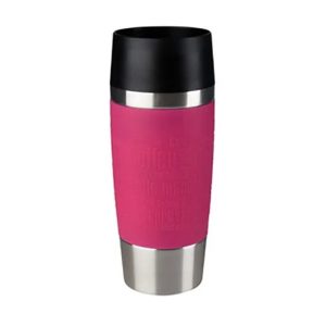 Tefal Travel Mug 0.36L – Raspberry Silver