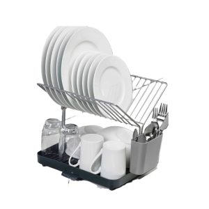 Joseph Joseph Y-Rack 2-tier Dish Rack Grey